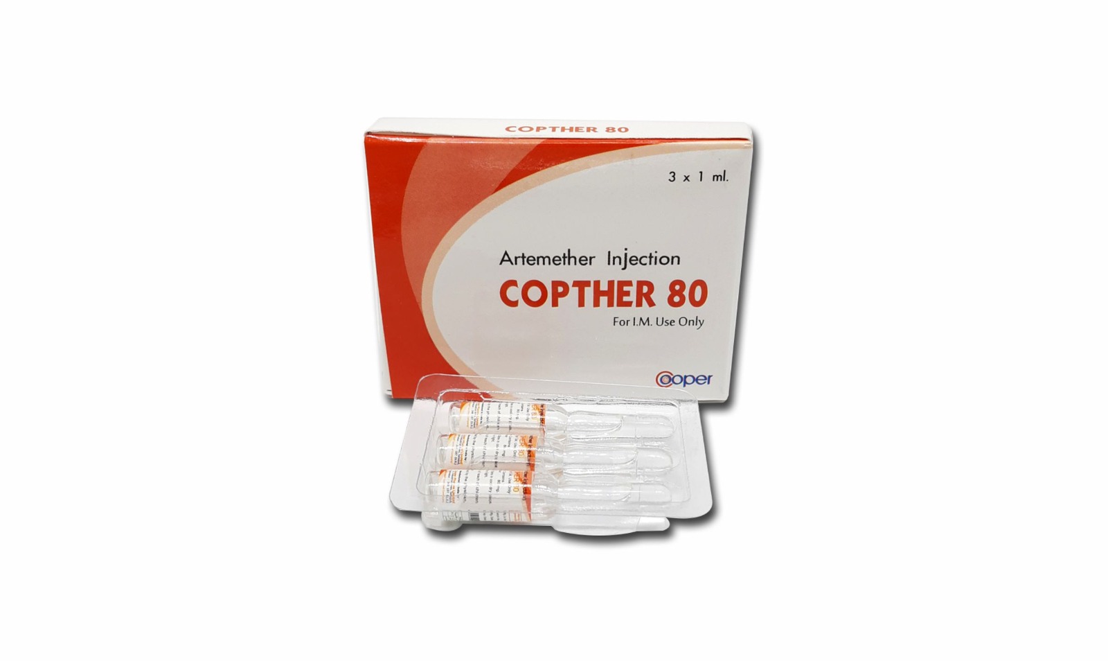 Artemether Injection 80mg (COPTHER-80)