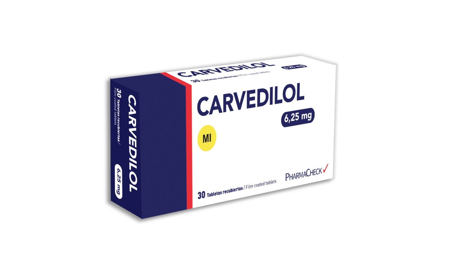Carvedilol Tablets USP 6.25mg/12.5mg/25mg
