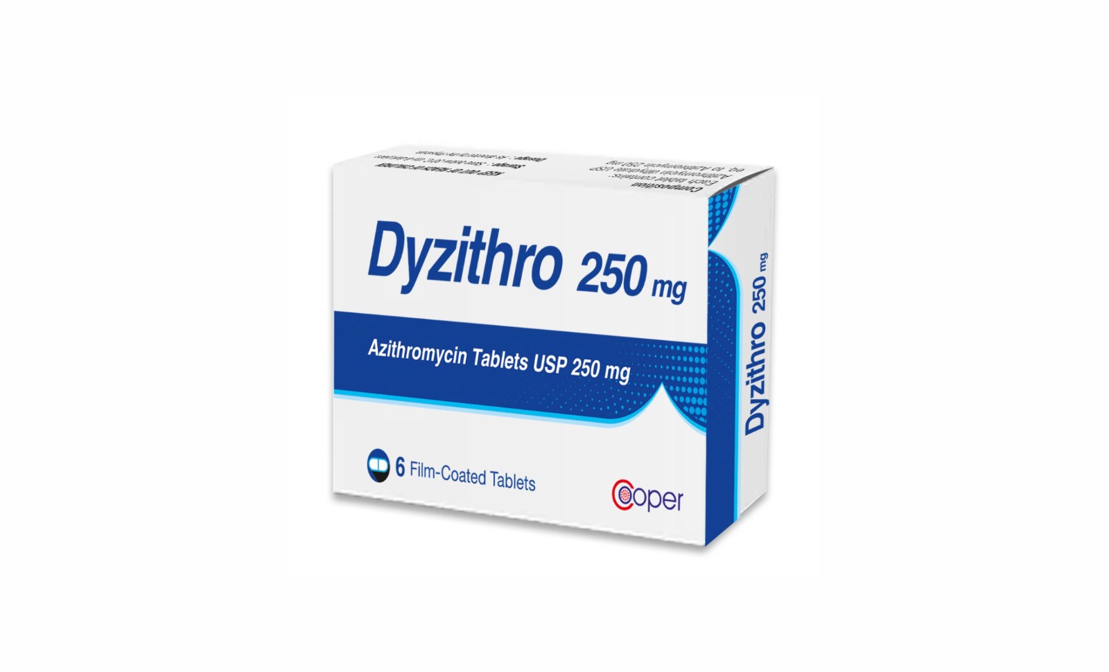 Azithromycin Tablets 250mg & 500mg (DYZITHRO)