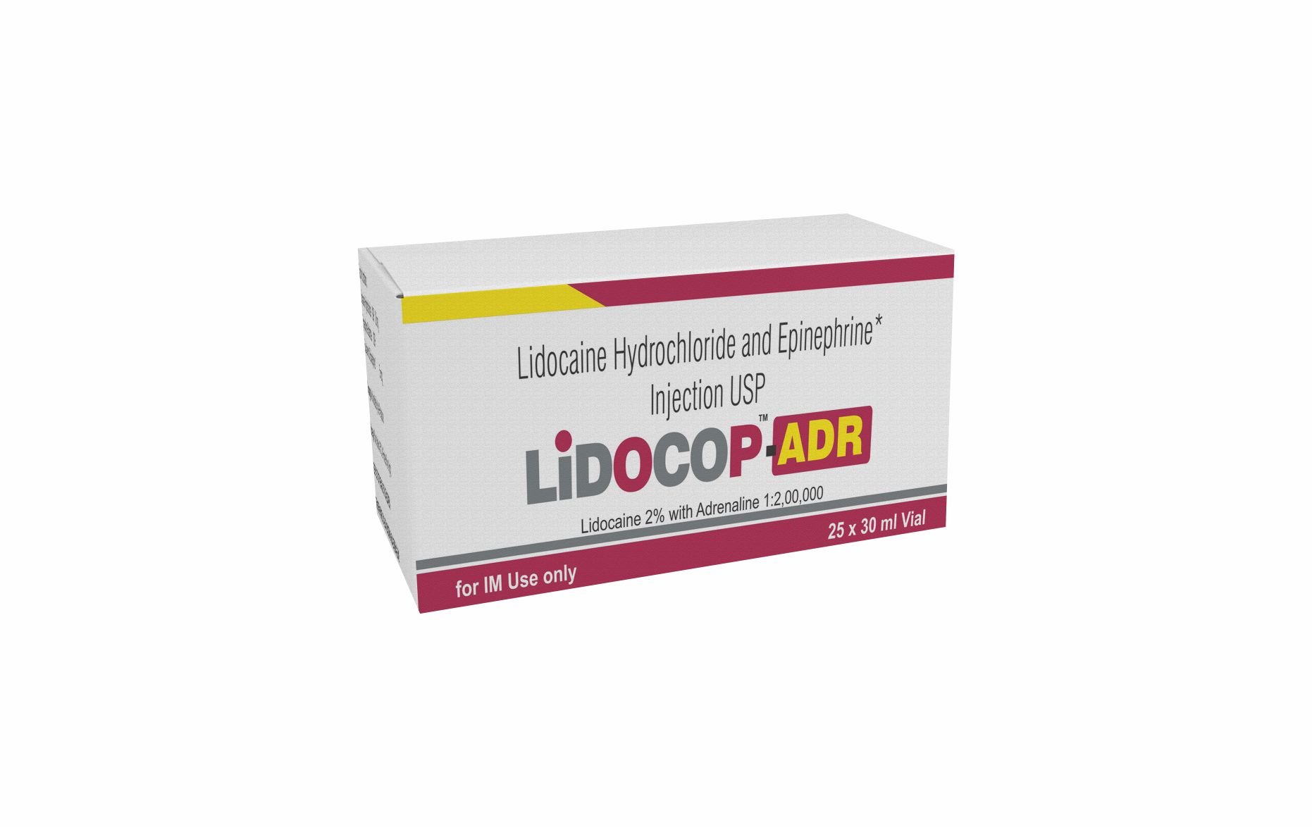 Lidocaine HCL 20mg and Epinephrine USP 5mg (LIDOCOP ADR)