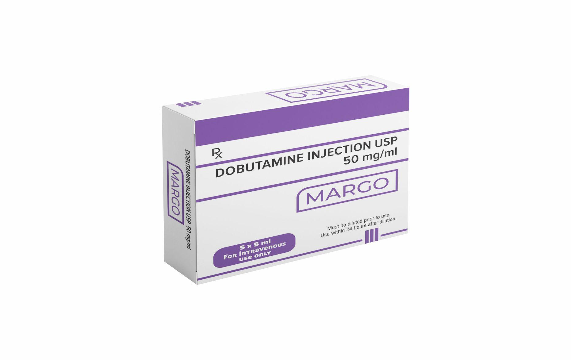 Dobutamine Hydrochloride Injection 12.5mg/ 50MG (MARGO)