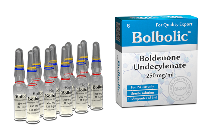 BOLBOLIC - Boldenone Undecylenate 100mg/200mg/250mg/300mg/400mg