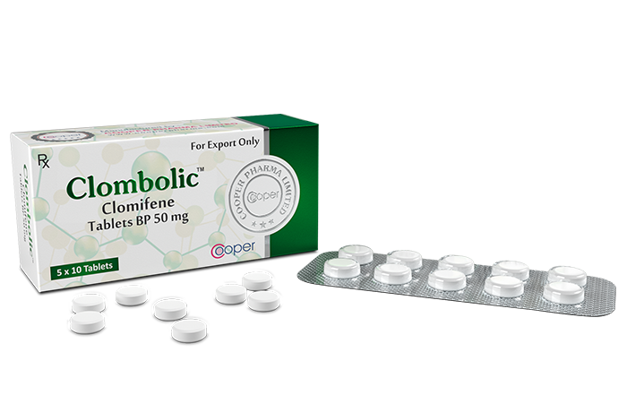 Clomifene Citrate Tablets 50mg (CLOMBOLIC)