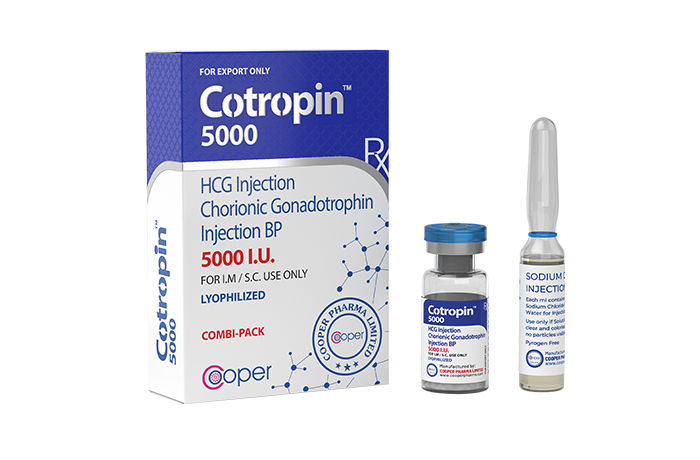 Human Chorionic Gonadotropin 5000IU (COTROPIN)