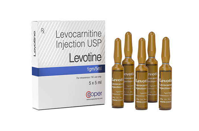 Levocarnitine Injection 1gm (LEVOTINE)
