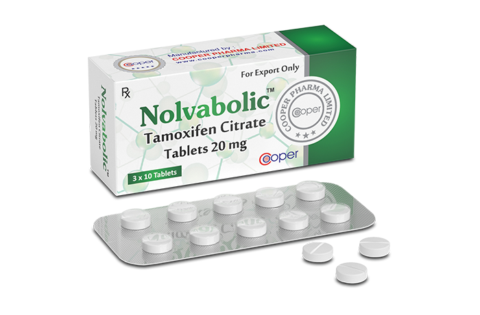Tamoxifen Citrate Tablet 20 mg (NOLVABOLIC)
