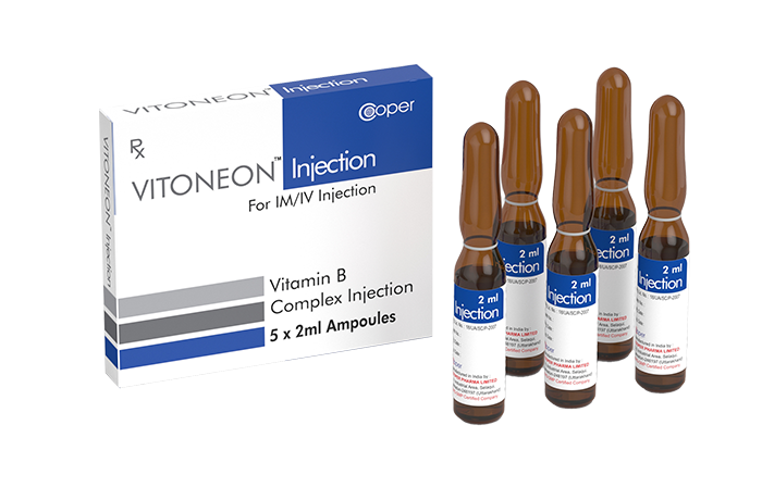Vitamin B1, B6 & B12 Injection (VITONEON)